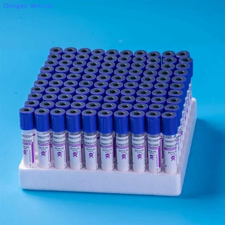 CE ISO Approval EDTA K2 K3 Vacutainer Blood Test Tube